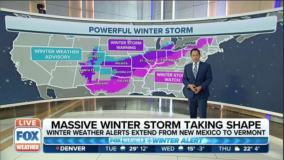 Winter Storm has at least 90 million people under winter weather alerts ...
