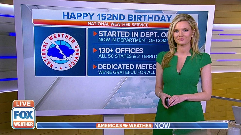 Happy Birthday to the National Weather Service which was created 152 years ago.