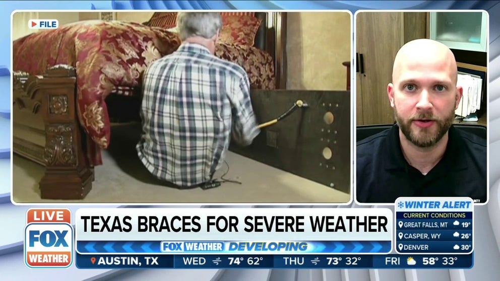 Texas braces for overnight severe weather threat on Wednesday | Latest ...