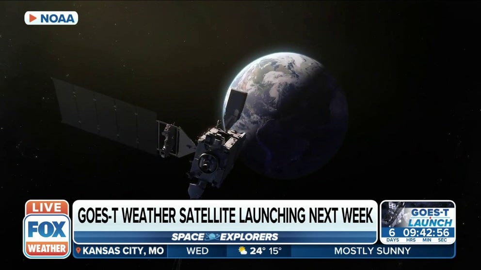 An essential piece of forecasting technology is preparing to launch from Florida's coast in less than a week in the form of a high-tech weather satellite that can map lightning and track wildfires from above.