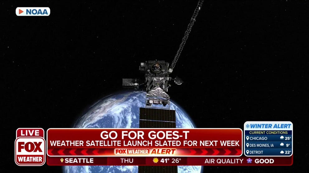The launch of the GOES-T weather satellite will help meteorologists in the FOX Weather Forecast Center. 