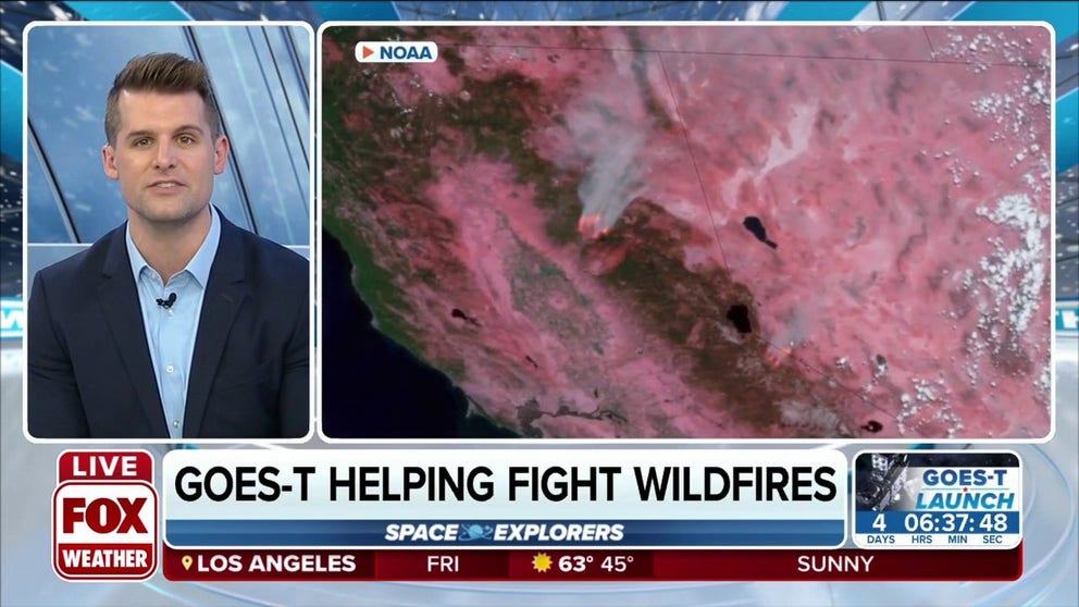 GOES-T will help fight wildfires with new detection technology.  