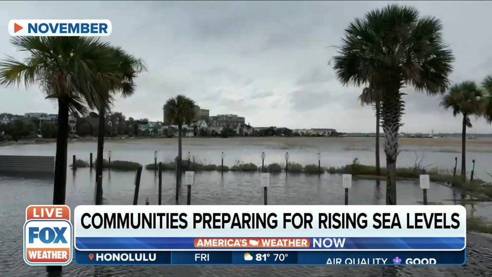 Federal agencies release report that projects up to a foot of sea level rise in the next 30 years. Fox News’ Austin Westfall on how coastal communities are preparing for rising tides. 