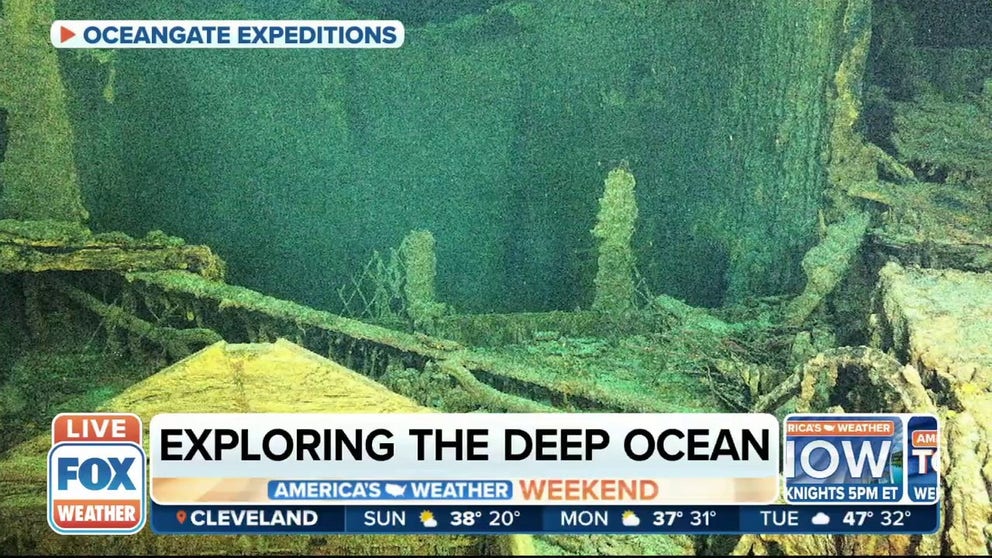 State of the art technology is helping us to explore deep ocean shipwrecks. 