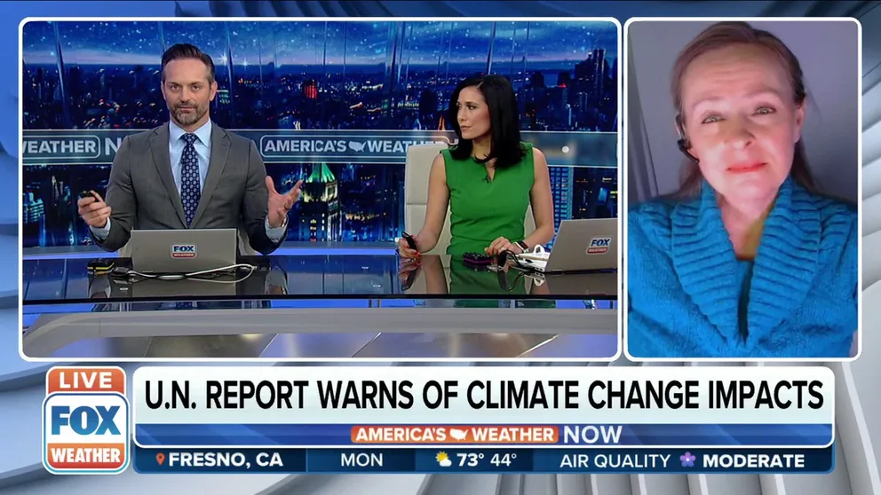 Rebecca Carter of Climate Resilience Practice joins FOX Weather to discuss the UN's climate change report and what we can do to help.