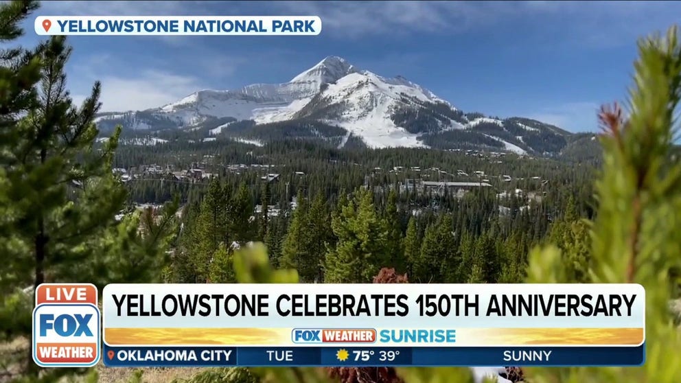 FOX Weather multimedia journalist Robert Ray is at Yellowstone National Park, capturing the beautiful park for its 150th anniversary. 