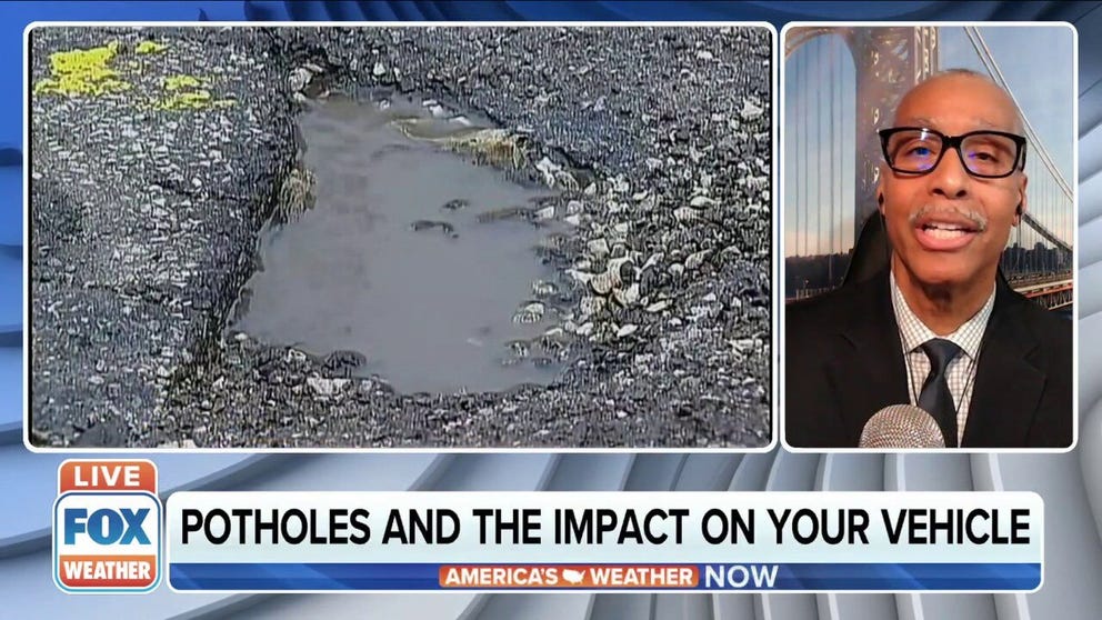 Spokesperson of AAA Northeast Robert Sinclair discusses the dangers of potholes and how motorists can avoid damage. 