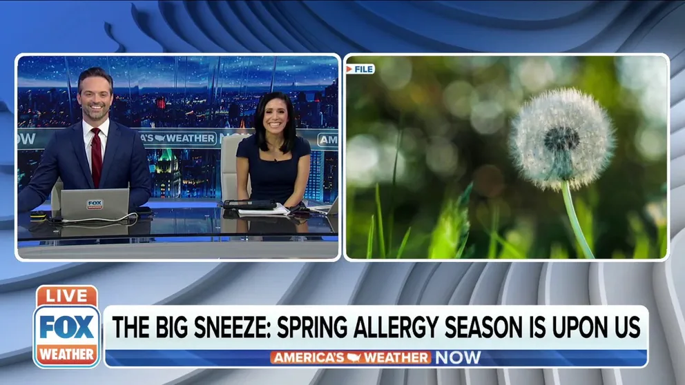 FOX Weather talked to Dr. John James, allergy and immunology specialist, about allergy season.
