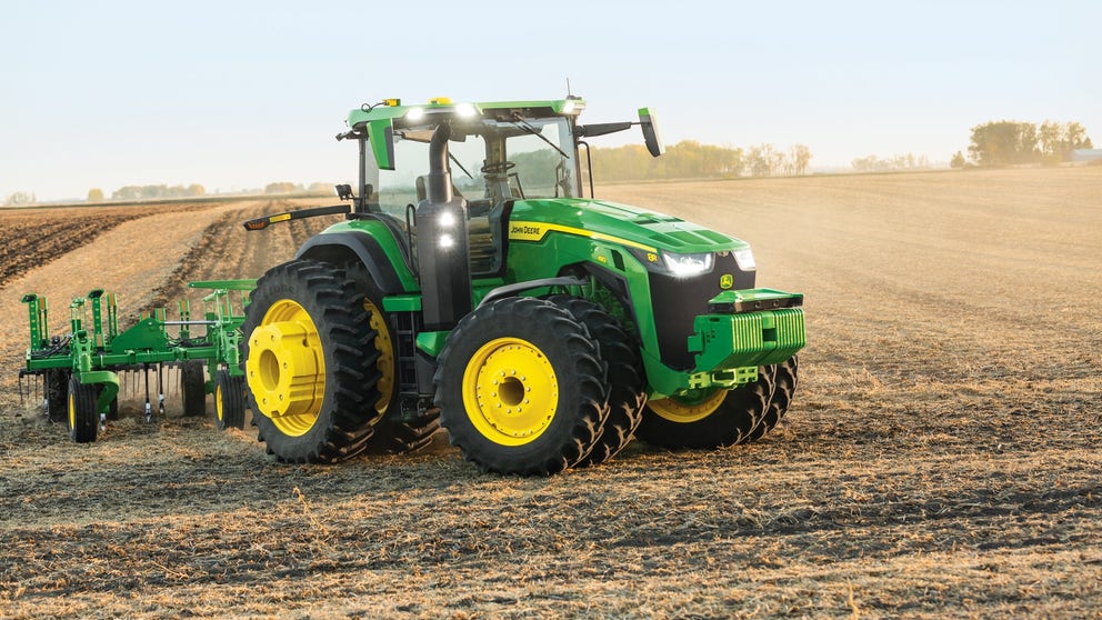 The world’s largest farm equipment manufacturer is undergoing a large-scale production of their self-driving John Deere 8R tractor that promises the only thing farmers need to do is transport the machine to a field and configure it for autonomous operation. 