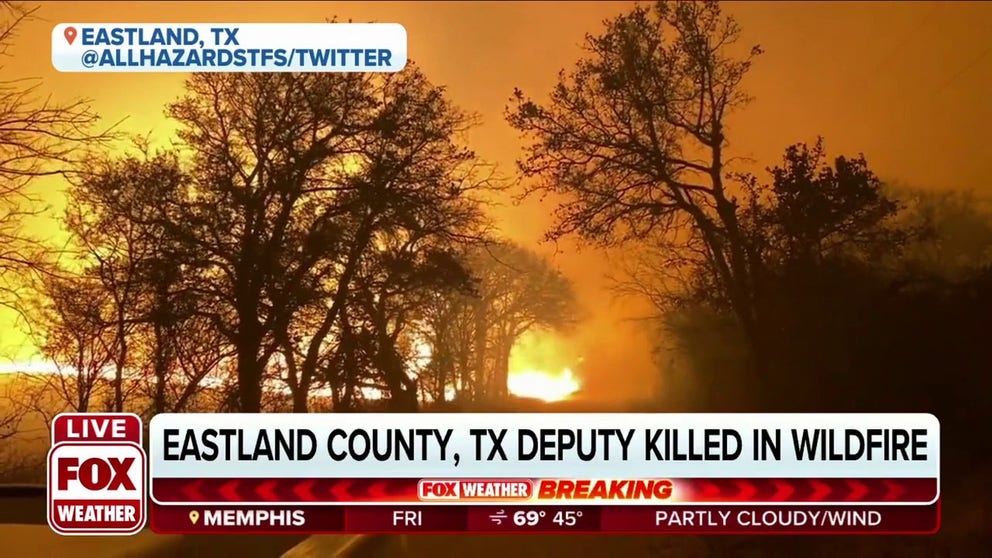 An Eastland County, Texas deputy has been killed after attempting to save citizens from the blaze. 
