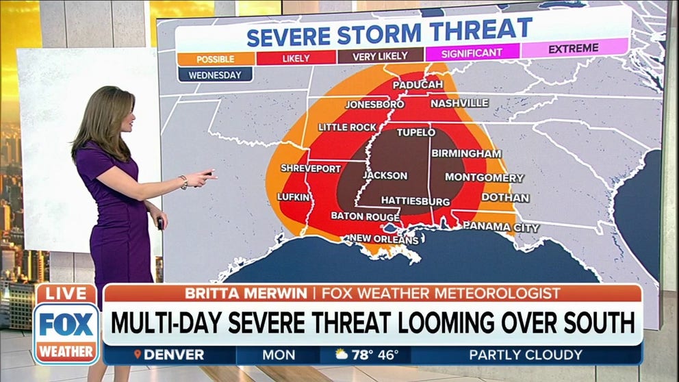 Multiday severe weather threat will return to parts of storm-ravaged ...