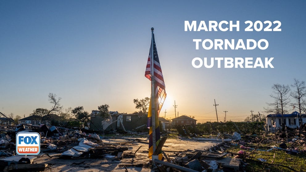 Over 50 tornadoes touched down across seven different states during the deadly tornado outbreak from March 21-22, 2022.