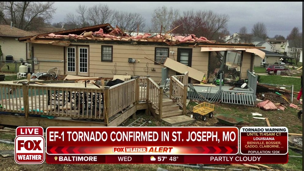 EF-1 Tornado Confirmed In St. Joseph, Missouri | Fox Weather