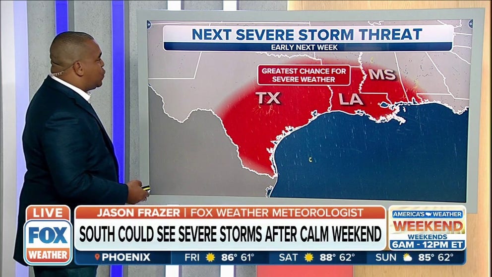 Another multiday severe weather threat looms for storm-fatigued South ...