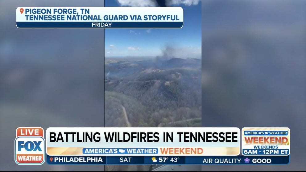 Evacuations are underway as two wildfires burn in Tennessee. FOX Weather's Will Nunley is in Linden with the latest. 