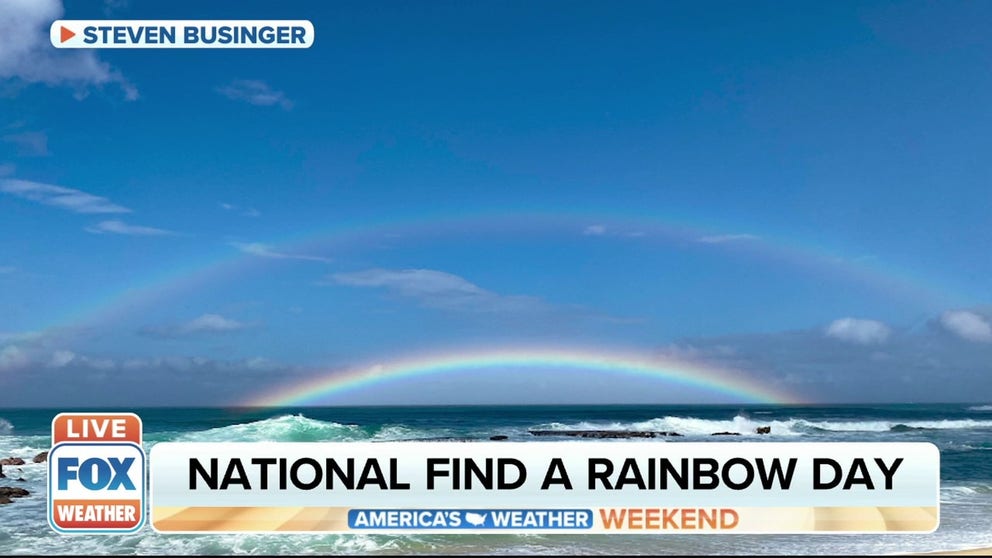 Dr. Steven Businger from the University of Hawaii joins FOX Weather to talk about the physics behind rainbows and what weather patterns are best for finding them. 