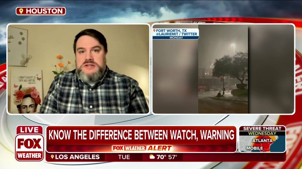 Knowing the difference between a watch and a warning can help you stay safe in the event that severe weather hits your area. FOX Weather Senior Digital Content Producer/Meteorologist Aaron Barker explains the key differences between these weather terms.