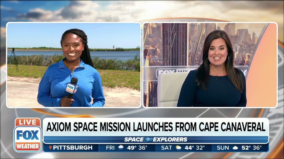 Four private citizens became the first private astronauts to mission to the ISS on Friday at 11:17 a.m. when SpaceX launched the crew on the Axiom mission-1.