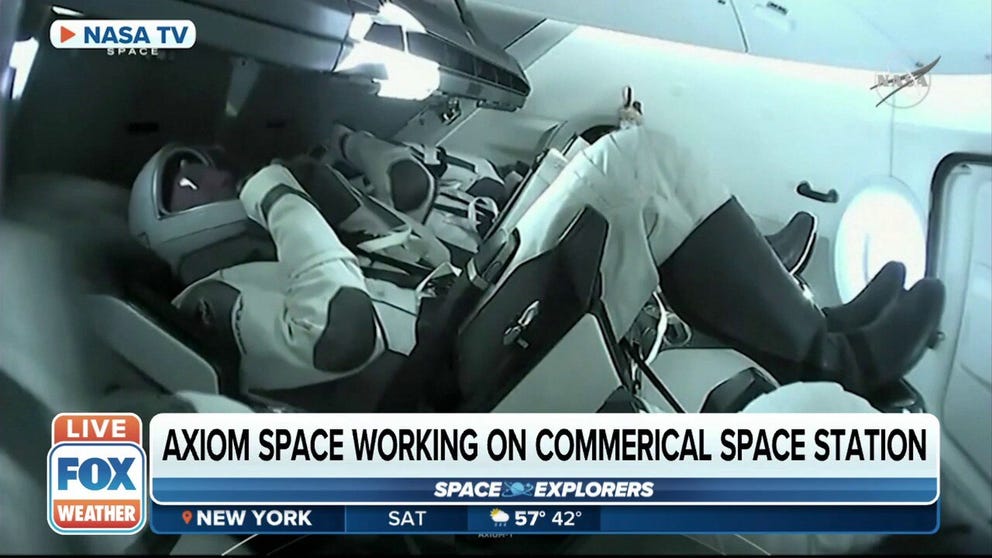 The first private civilian crew makes history hitching a ride to the International Space Station on Space X's Axiom Mission-1. FOX Weather's Brandy Campbell has more from the Kennedy Space Center on the long road to outer space.