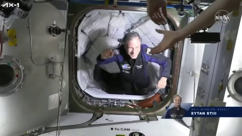 SpaceX Dragon crews joins astronauts aboard the space station
