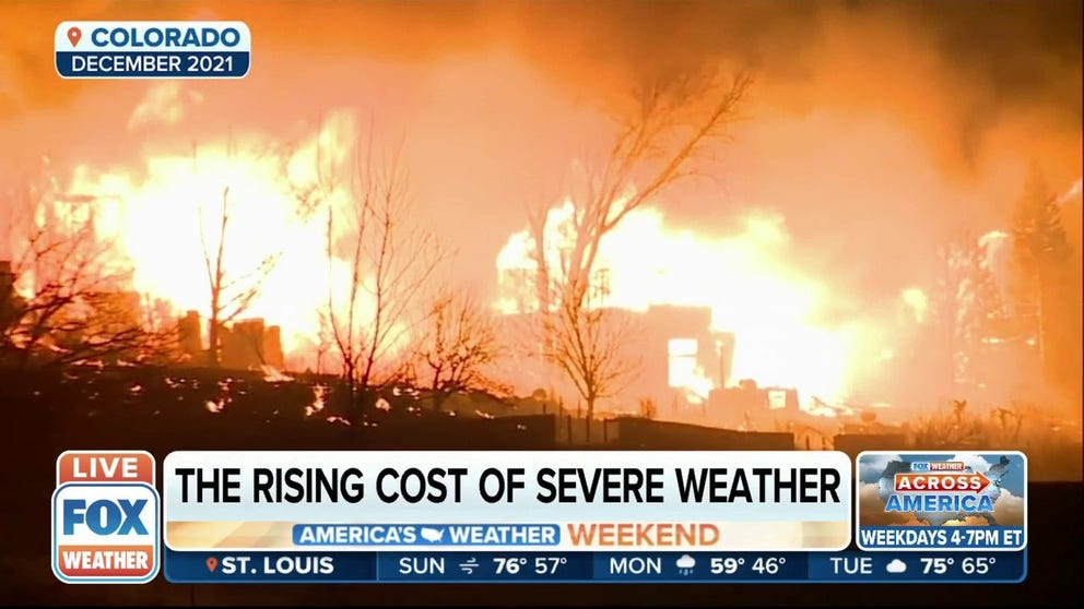 Last year ranked the third most expensive year on record for global weather disasters including four so-called 