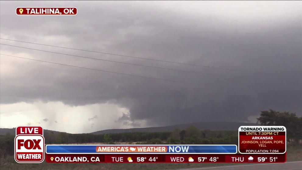 Watch: Ominous looking clouds in Talihina, Oklahoma | Latest Weather ...