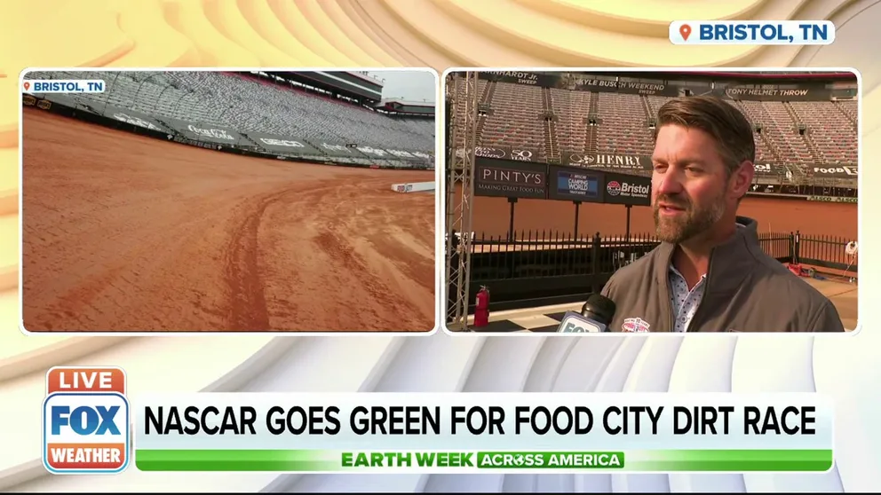 FOX Weather Will Nunley is live from Victory Lane with Steve Swift, VP of Operations, where they talk about how the weather affects the track.