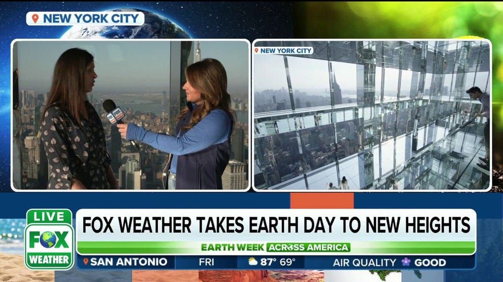 Summit One Vanderbilt is celebrating their very first Earth Day by kicking off their sunrise event.