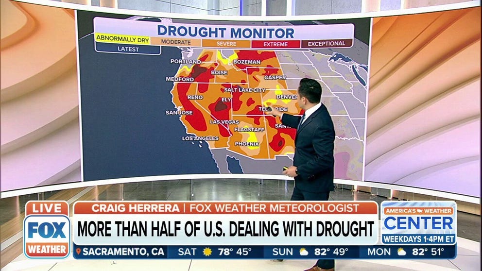 More than half of US dealing with drought | Latest Weather Clips | FOX ...