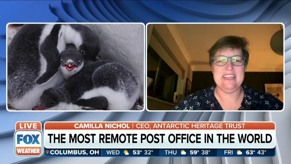 UK Antarctic Heritage Trust CEO Camilla Nichol joins FOX Weather Wild to discuss how someone looking to work at Port Lockroy can help operate a post office while living in an Antarctic penguin colony. 