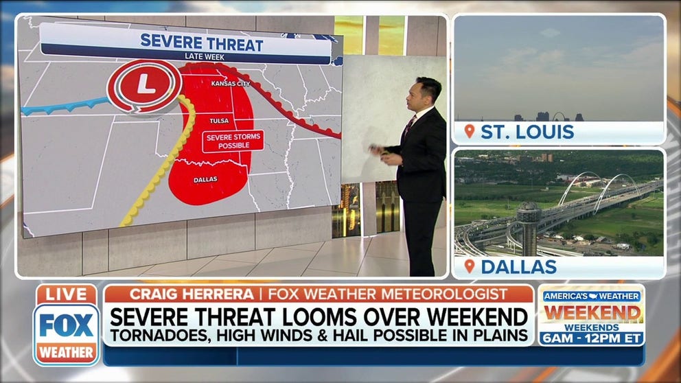 Multiday severe weather threat looms for parts of Central US through ...