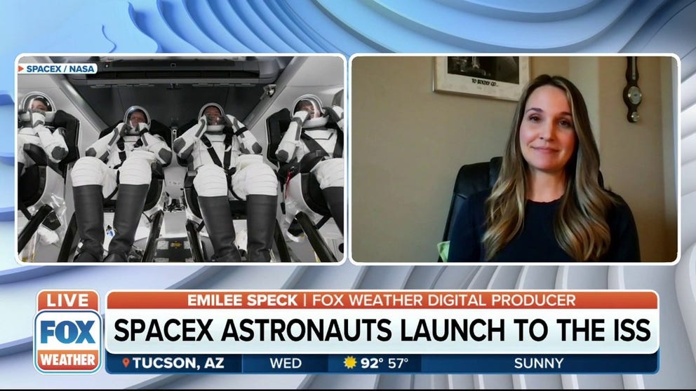 Emilee Speck, FOX Weather Digital Producer, explains what the Crew-4 astronauts will be doing while on the ISS over the next few months. 