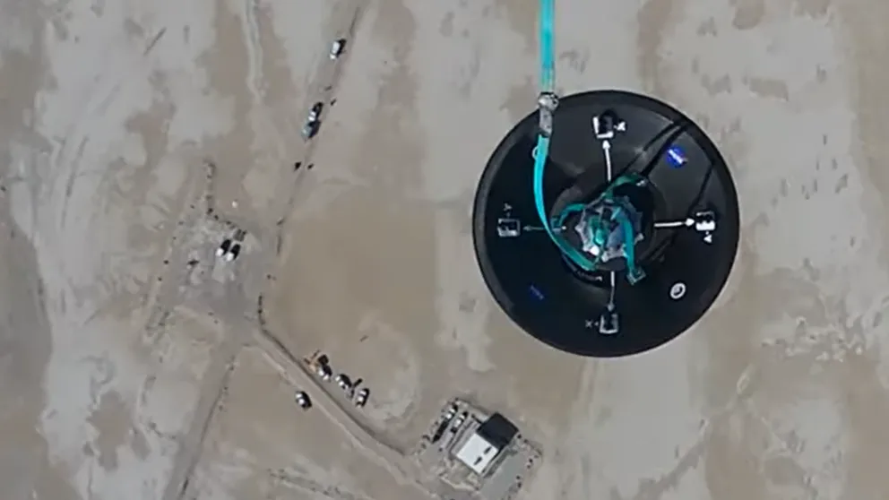 FILE VIDEO: Engineers successfully completed a series of Mars Sample Return drops in Utah.