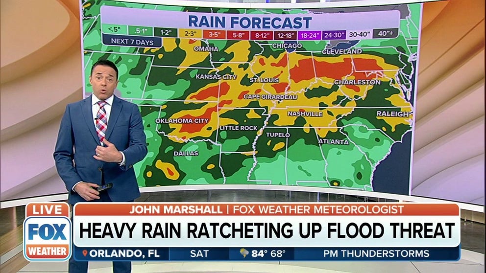 Heavy rain ratcheting up flood threat across Northern Plains | Latest ...
