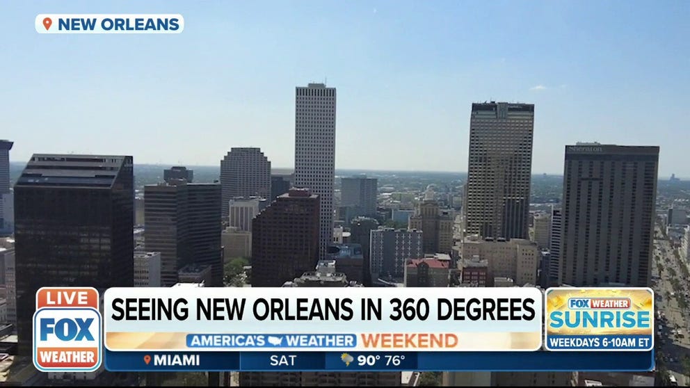 FOX Weather's Brandy Campbell is live from New Orleans where one place is giving you a journey into the city's history and culture. 