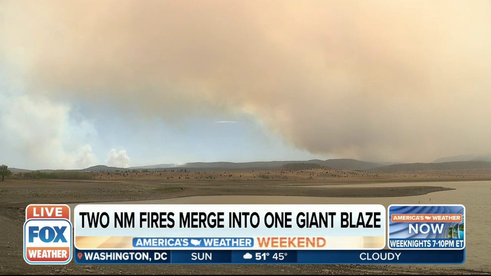 Max Gorden is live in Las Vegas, New Mexico, with the latest information on the Hermits Peak and Calf Canyon fires. 