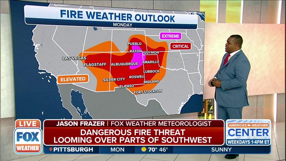 'Dangerous and dire' fire threat continues to set over parts of the ...