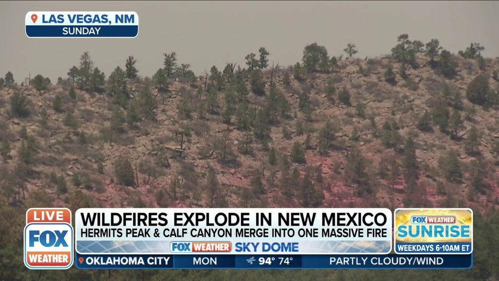 The second largest wildfire in New Mexico history has burned more than 189,000 acres and is currently 43% contained. 