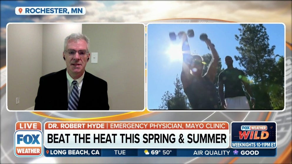 Dr. Robert Hyde, Emergency Physician at Mayo Clinic, explains how we can know the warning signs of heat-related illnesses. 