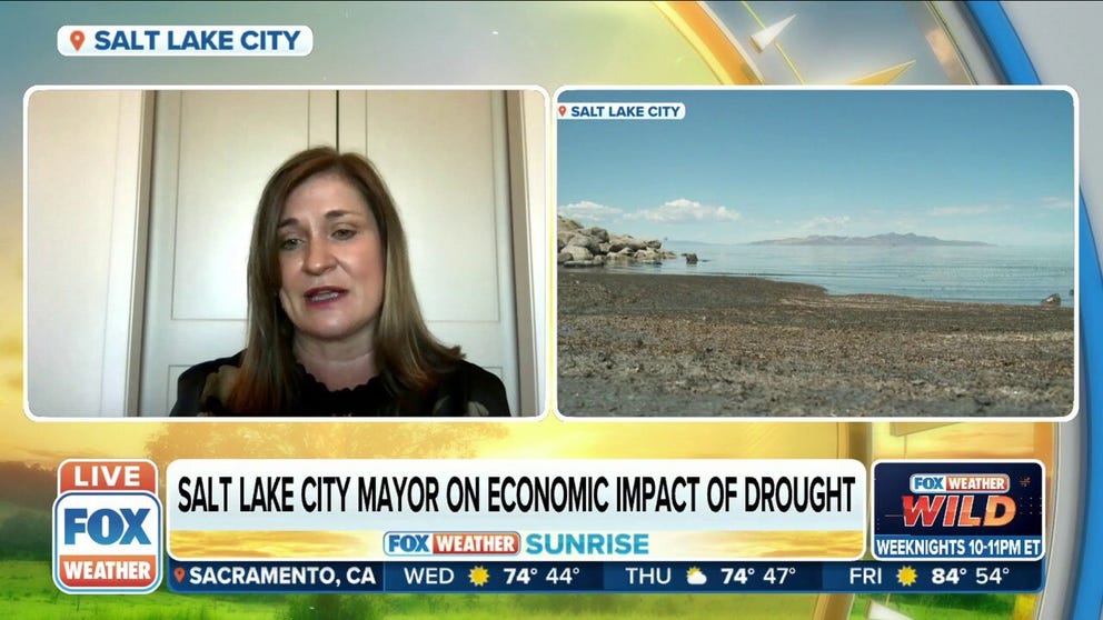 Mayor of Salt Lake City Jenny Wilson joined FOX Weather Sunrise to discuss the economic impacts the drought is having on the city. 