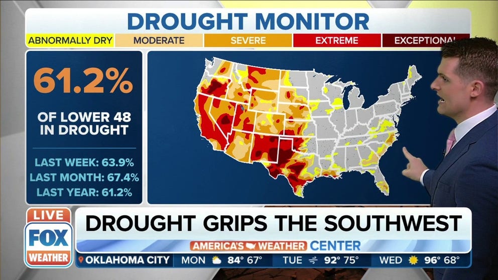 Well over half the continental US under drought conditions | Latest ...