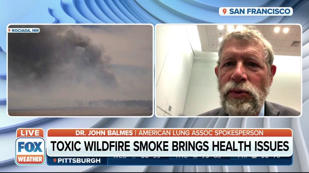 Dr. John Balmes, Volunteer Medical Spokesperson with the American Lung Association, explains how wildfire smoke can bring upon health issues for people across the U.S. 