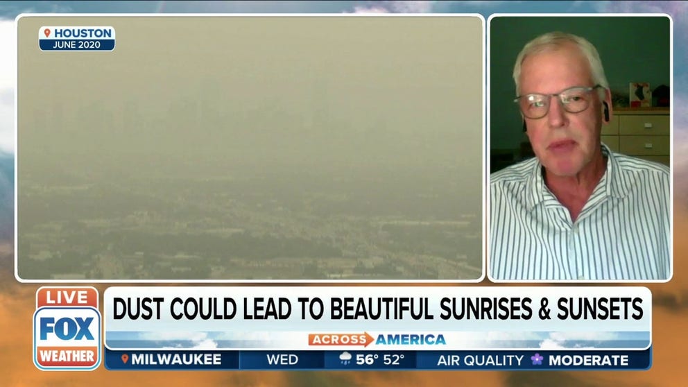 Bill Landing, Professor Emeritus in the Department of Earth, Ocean and Atmospheric Sciences at Florida State University, discusses the first Saharan dust plume expected to reach the US by this weekend. 
