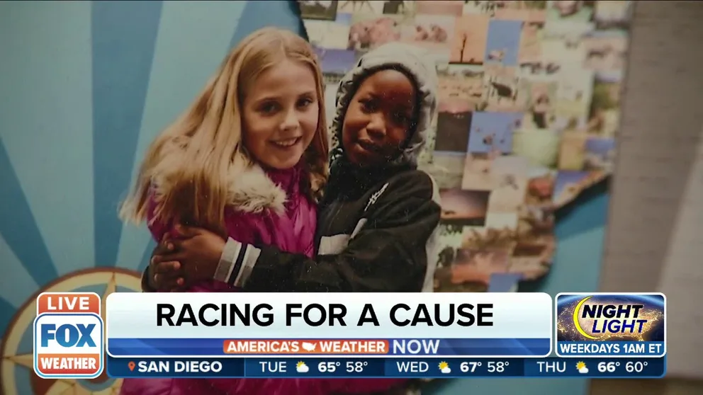 13-year-old Addyson Moffitt, marathon runner, raises money to provide clean water to over 3,880 people throughout Africa