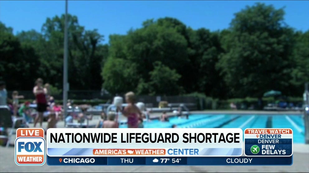 Stephanie Cooper, Acting Commissioner for Massachusetts Dept. of Conservation & Recreation, talks about the nationwide lifeguard shortage. 