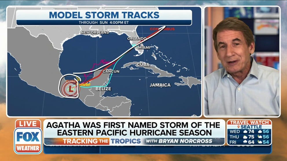 FOX Weather Hurricane Expert Bryan Norcross with an in-depth look at the aftermath of Agatha and looks ahead to hurricane season.