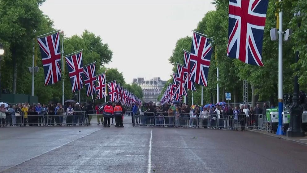 Thousands are expected to attend events over the next several days in London celebrating the Queen's 70 years on the throne.