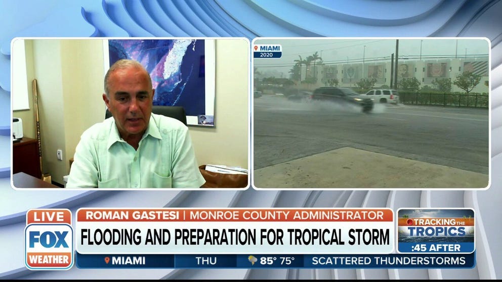 Roman Gastesi, Monroe County Administrator, with tips on how best to prepare for an incoming storm.
