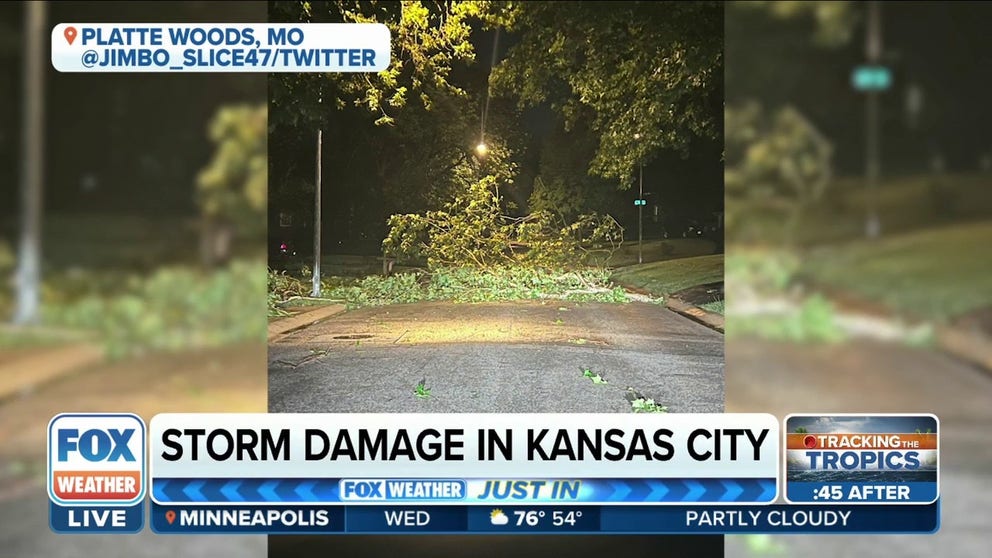 Severe storms brought damage to Kansas City area on Tuesday | Latest ...