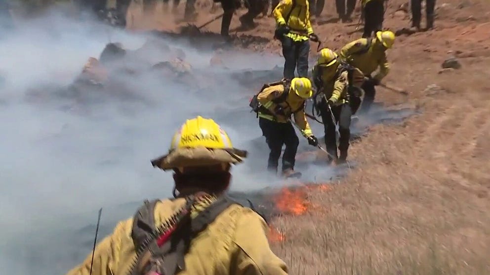 FOX 40 Sacramento talked to firefighters to find out how they deal with 100 degree days.